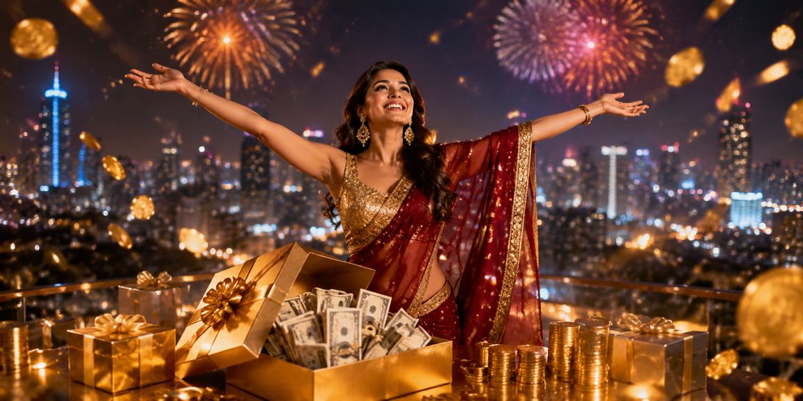 Indian user placing secure mobile bets during cricket IPL match
